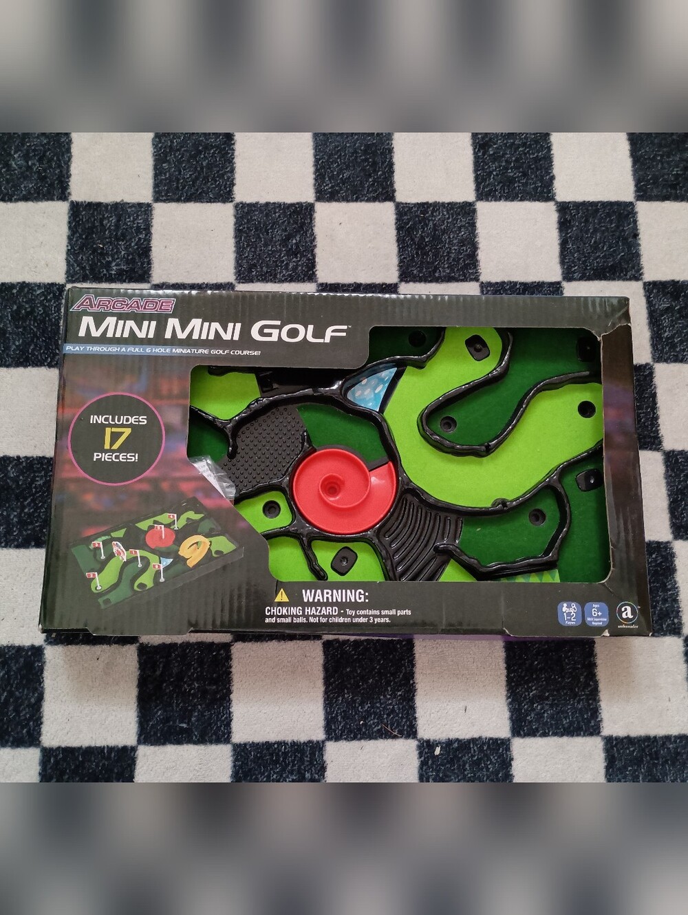 Arcade Mini Mini Golf Set Toy